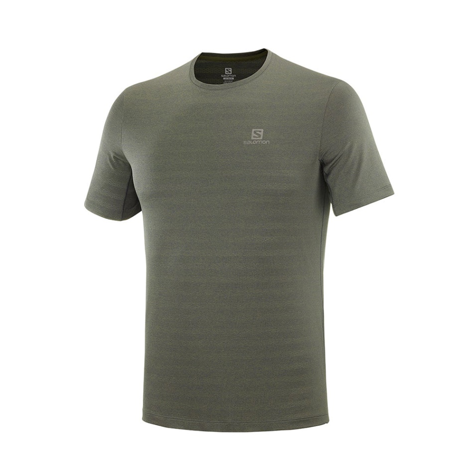 Salomon Xa Tee M Olive Night Heather
